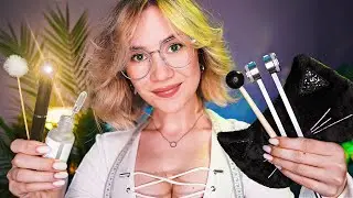 🔥 ASMR Ear Exam and Hearing Test, Eyes Closed Instructions 😏