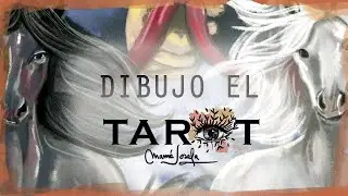 ✏️EL CARRO 🃏 Dibujo mis Cartas del TAROT🎨 Tarot de Artista