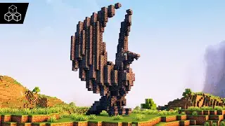 How to Build an Eagle Statue | Minecraft Tutorial