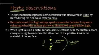 Hertz and Lenard's Observation | Class 12 Physics |