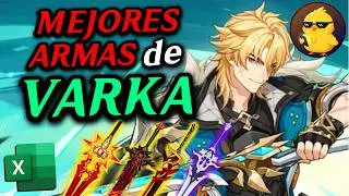 TOP 10 BEST WEAPONS in VARKA! | Genshin Leaks Poio TV