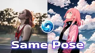 How to apply pose from photo to ai character in SeaArt AI