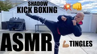 SHADOW KICK BOXING ASMR (Self-Defense Tutorial )