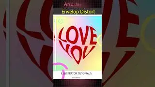 How to Warp Text in Illustrator | Envelop Distort 