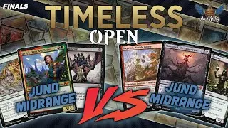 MTG Timeless | Jund Midrange vs Green Jund Midrange | Timeless Open | Finals