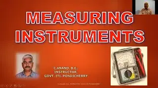 Measuring Instruments - Meters, Voltmeter, Ammeter, Ohmmeter, Multi-meter, Clamp meter