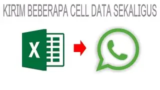 SEND MULTIPLE DATA FROM DIFFERENT CELL EXCEL TO WHATSAPP