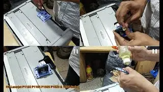 HP Laserjet P1102 P1105 P1505 P1020 P1010 Paper Jam Problem Solve