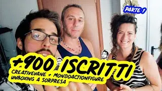 NOI ft. CREATIVEVANE ft. MONDO ACTION FIGURE | 😍 UNBOXING | +900 SPECIAL