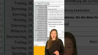 Automatically highlight weekends! 📅💡 Tip: Conditional formatting 