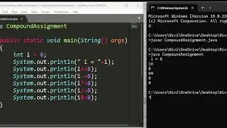 What is Compound Assignment Operator with Example ? |Lecture 12 | Java Tutorial for Beginners.