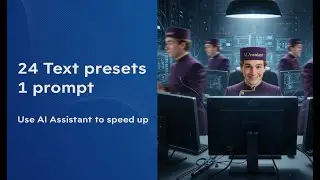 After Effects AI — Create 24 Text Presets from 1 Prompt (Tutorial & Workflow)