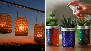 8 Clever Mason Jar Hacks