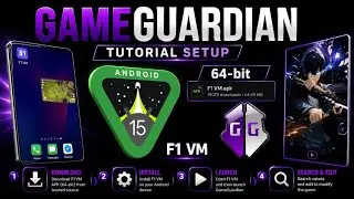 ANDROID 15 CAN RUN GameGuardian? F1VM Trick That Works