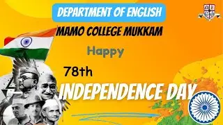 Happy 78th Independence Day | Department of English
