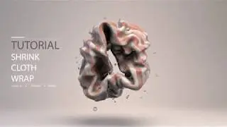 Shrink Cloth Wrap X-Particles Tutorial 2020