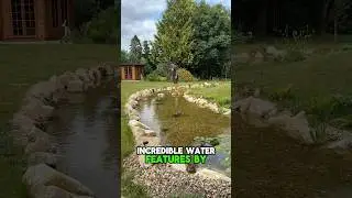 A unique Aquascape Ecosystem Pond by Bluebells of Oxfordshire 