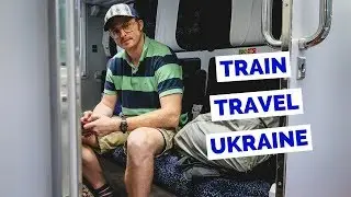Kiev to Lviv by Train Travel Vlog 🚆 Metro Tips, 1st Class Rail, Local Food & Arrival in Ukraine 🇺🇦