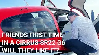 My friends PRICELESS reaction flying in a Cirrus SR22 G6 for the first time.  IFR KFRG - KACY - KFRG