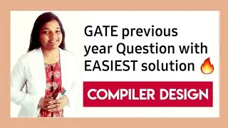 26: Left Associative and Right Associative Operator in Compiler Design | CFG Grammar GATE questions