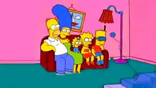 Simpson Couch Gags Classic (Homer, Bart, Marge, Lisa) Simpson Episode and Season