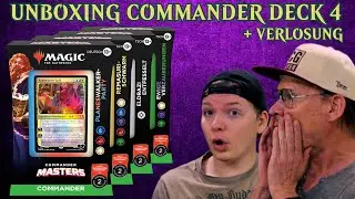 MTG Commander Masters Commander Decks Opening deutsch #4 | Magic the Gathering | Unboxing Trader