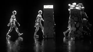 Motion Capture + Brick Wall Simulation in Blender [Livestream reupload]