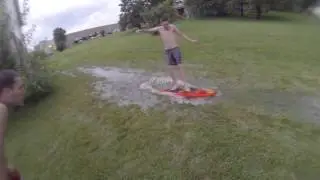 Yard Kneeboarding