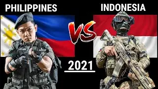 Philippines vs Indonesia || Military Power Comparison 2021