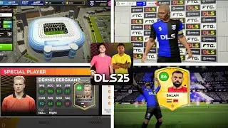 ALL DLS25 NEW FEATURES! - Classic Players + 110 000 Capacity Stadium!
