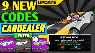 UPDATE⚡ CAR DEALERSHIPS TYCOON CODES IN AUGUST 2024 | ROBLOX CODES AUGUST 2024