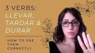 Three verbs: 