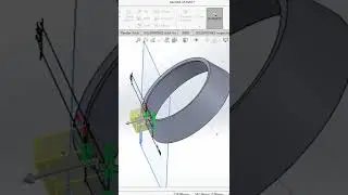 Taper roller bearing design in Solidworks #shorts