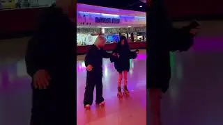 rollerskating with 