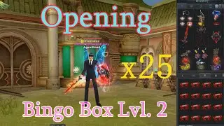 Cabal Online EU 2021 Venus - Opening x25 Bingo Box Lvl. 2 !!! What did i get?