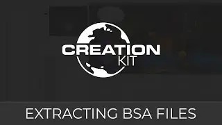 Skyrim Modding (Extracting BSA Files)