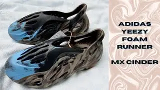 Adidas YEEZY FOAM RNR - MX CINDER - Unboxing & in depth view