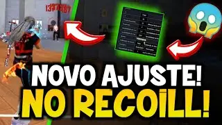 DESCOBRI NOVO AJUSTE NO RECOIL 😱 FREE FIRE