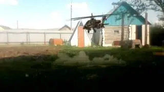 Падающий вертолёт!
