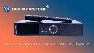HSCT 6026 Combo H 265 DVB IPTV STB With CAS