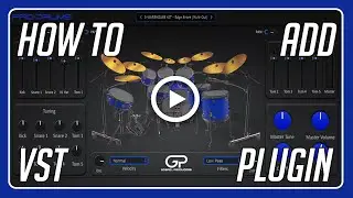 How to add Drums VST plugin in Cakewalk
