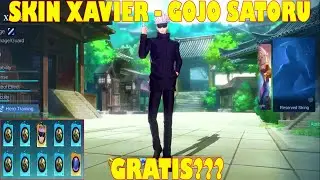 CARA DAPAT SKIN XAVIER GOJO SATORU JUJUTSU KAISEN GRATIS MLBB