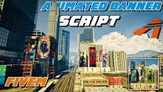 FREE | Animated Banner Script | QBCore Framework  | FiveM Tutorial #8