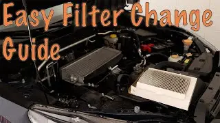 How to Change Car Engine & Cabin Air Filter
