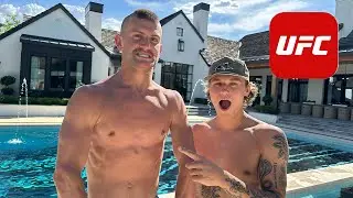 We Swam at Chuck Liddell's House