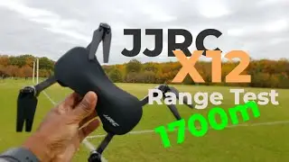 JJRC X12 Aurora (CFly Faith, Eachine EX4) Range Test (1700 meters??)