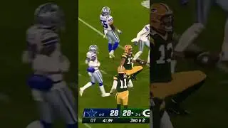 Allen Lazard’s big play that results in a Crosby game winning field goal to upset the Cowboys