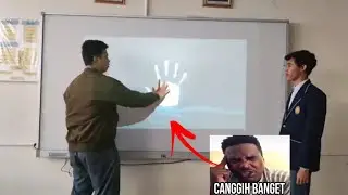 Presentasi Pake Hand Scan Njer 😂...