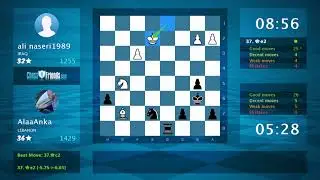 Chess Game Analysis: ali naseri1989 - AlaaAnka : 0-1 (By ChessFriends.com)