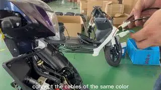 How to assemble a pedal assisted electric scooter？